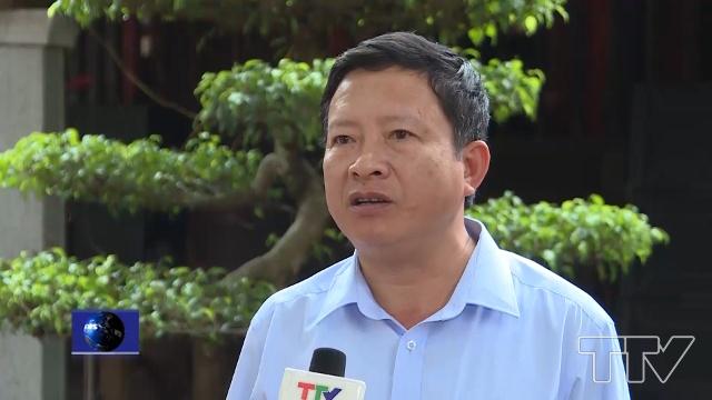 &Ocirc;ng Nguyễn Thanh Li&ecirc;n- Trưởng tiểu ban quản l&yacute; di t&iacute;ch lịch sử văn h&oacute;a H&agrave;m Rồng:  "Ng&agrave;y thường miếu cũng đ&atilde; đ&ocirc;ng rồi, c&agrave;ng gần đến c&aacute;c dịp lễ, Tết, số lượng du kh&aacute;ch thập phương c&agrave;ng tăng cao. Thời gian tới, Th&aacute;i miếu được UBND tỉnh, Tỉnh ủy đầu tư, t&ocirc;n tạo. Hy vọng lượng kh&aacute;ch sẽ đ&ocirc;ng hơn "