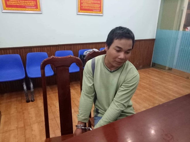 Đối tượng Thế tại cơ quan điều tra
