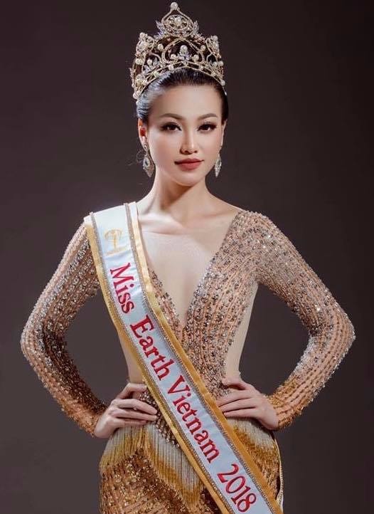 Á hậu Nguyễn Phương Khánh đại diện Việt Nam tham gia Miss Earth 2018