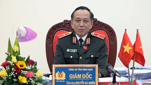 Thiếu tướng Nguyễn Bá Nhiên - Giám đốc Công an tỉnh Bình Định