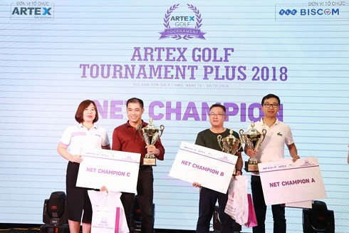 Sau 5 ngày thi đấu kịch tính và đầy cảm xúc,  giải đấu Artex Golf Tournament Plus 2018 đã chính thức khép lại vào tối ngày 14/10.