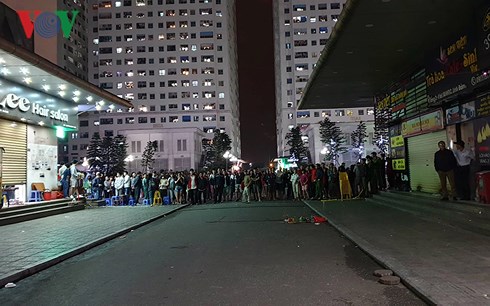 Hiện trường xảy ra vụ việc.