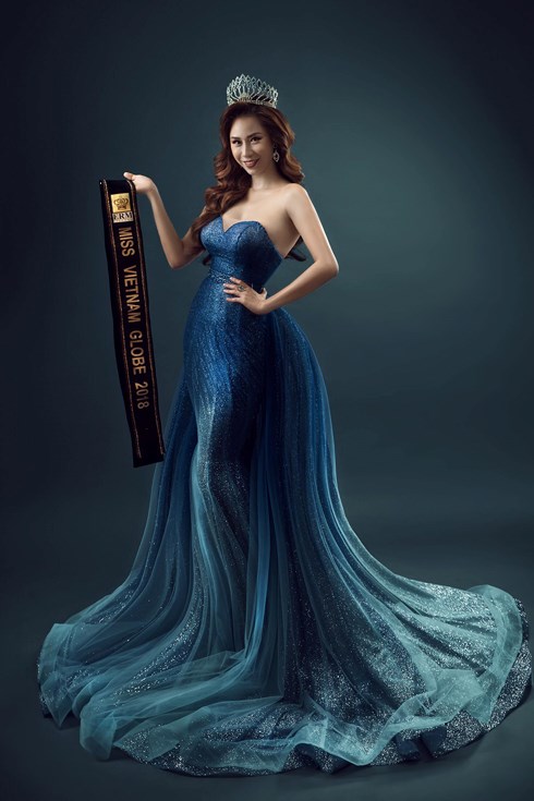Huỳnh Yến Nhi đại diện Việt Nam tại Miss Globe 2018.