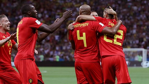 Bỉ chiếm ngôi đầu BXH FIFA tháng 10 (Ảnh: Getty).