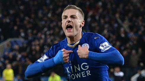 Everton hỏi mua Jamie Vardy với giá 25 triệu bảng (Ảnh: Getty).
