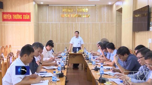 đã tiến hành giám sát tại huyện Thường Xuân về việc đầu tư xây dựng các công trình kết cấu hạ tầng thuộc Nghị quyết 30a, Chương trình 135, Chương trình mục tiêu quốc gia xây dựng Nông thôn mới giai đoạn 2015 – 2017.
