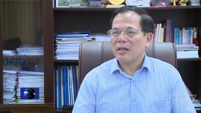 Ông Nguyễn Thanh Tiêu Giám đốc chi nhánh VCCI tại Thanh Hóa (04:02: Sự nỗ lực không ngừng của tỉnh ủy, HĐND, UBND, đặc biệt là UBND tỉnh đối với cộng đồng DN, sự quan tâm vào cuộc của các sở ngành; đâu đó vẫn còn những chuyện mà DN chưa hài lòng. Tuy nhiên để giải quyết được một môi trường kinh doanh thân thiện, bình đẳng và hài lòng tất cả DN đó cũng là điều rất lý tưởng. Nếu năm 2018 chúng ta giải quyết được môi trường kinh doanh bình đẳng, thân thiện hơn, minh bạch hơn sẽ tạo đà 2019 làm tốt hơn