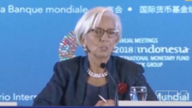 Giám đốc điều hành Quỹ Tiền tệ Quốc tế (IMF) Christine Lagarde 