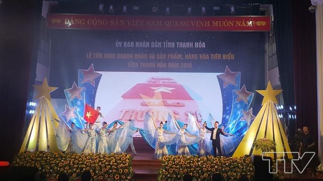 Văn nghệ chào mừng Lễ tôn vinh doanh nhân và sản phẩm, hàng hoá tiêu biểu tỉnh Thanh Hoá năm 2018