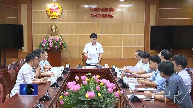 đồng chí Lê Anh Tuấn, Phó Chủ tịch UBND tỉnh đã chủ trì buổi làm việc để nghe báo cáo tình hình triển khai thực hiện đầu tư dự án thủy điện Hồi Xuân, huyện Quan Hóa.
