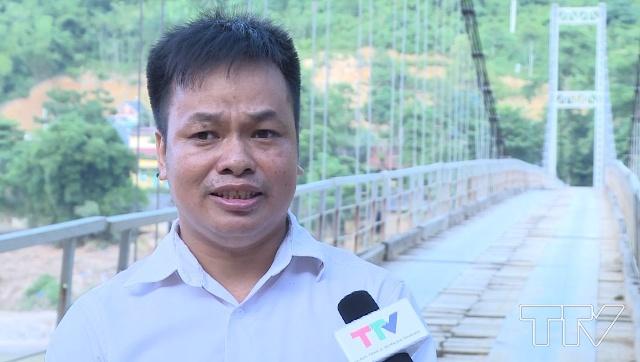 Ông Phạm Văn Tư, Phó chủ tịch UBND xã Phú Sơn, huyện Quan Hóa: xã có 5 công trình xây dựng của xã gồm: hội trường, công sở xã...đã buộc dừng thi công do xe ô tô chở vật liệu xây dựng không vào được.