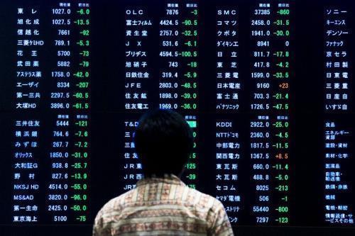 Thị trường chứng khoán châu Á tưng bừng sắc xanh. Ảnh minh hoạ: Reuters