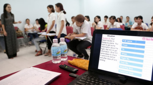 Việt Nam xếp thứ 41/88 quốc gia về kỹ năng tiếng Anh. ảnh Đ.N.T.