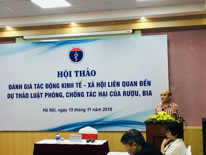 TS. Nguyễn Huy Quang –Vụ trưởng Vụ Pháp chế (Bộ Y tế)