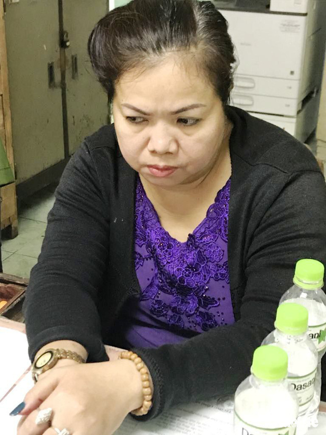 Bị can Nguyễn Huỳnh Thu - Ảnh: Công an cung cấp