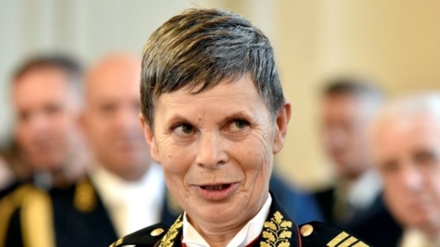 Thiếu tướng Alenka Ermenc. Ảnh: Reuters