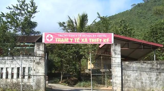 Trạm y tế x&atilde; Thiết Kế, huyện B&aacute; Thước