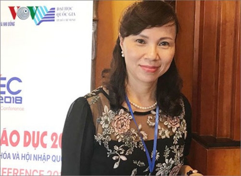 Bà Nguyễn Thị Kim Phụng, Vụ trưởng Vụ Giáo dục ĐH (Bộ GD-ĐT)