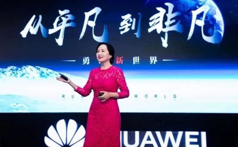 Bà Mạnh Vãn Chu. Ảnh: Huawei.