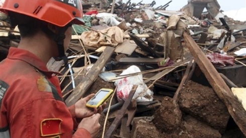 Trận động đất mạnh 6,5 độ richter tại thành phố Chiêu Thông, tỉnh Vân Nam vào ngày 3/8/2014 từng khiến 615 người thiệt mạng và hơn 3.000 người bị thương. Ảnh: AP