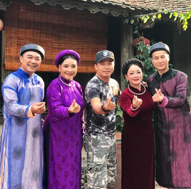 Các nghệ sĩ góp mặt trong hài tết  &quot;Tiền duyên &quot;.