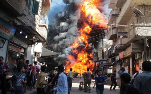 Xung đột Syria vẫn diễn biến phức tạp. Ảnh: Reuters.