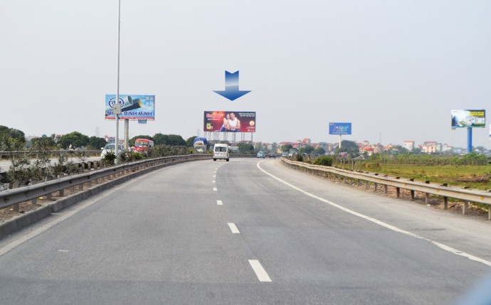 Một đoạn đường cao tốc Cầu Giẽ - Ninh Bình.