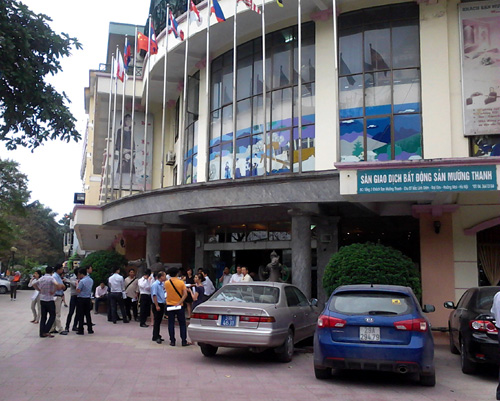 Khu đất xây trung tâm tiệc cưới trước đây là khu khách sạn 3 sao.