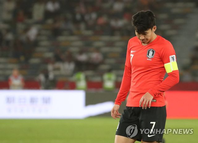 Son Heung Min không thi đấu tốt ở Asian Cup 2019