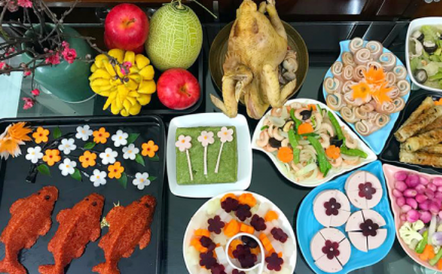 Mâm lễ cúng không cần quá cầu kỳ có thể làm theo điều kiện từng gia đình. (Ảnh minh họa)
