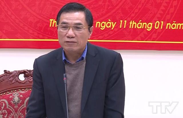 Phó Chủ tịch UBND tỉnh Phạm Đăng Quyền phát biểu tại hội nghị