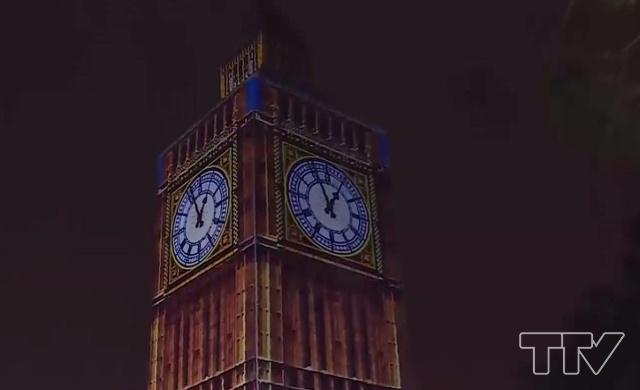​tháp đồng hồ BigBen của nước Anh... 