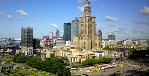 Thủ đô Warsaw - nơi diễn ra hội nghị quốc tế về Trung Đông. Ảnh: NY times.