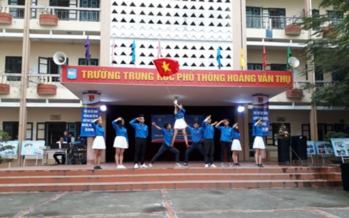 Trường THPT Hoàng Văn Thụ - quận Hoàng Mai, Hà Nội (ảnh minh họa).
