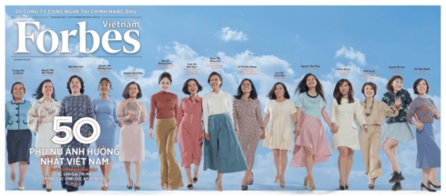 Tạp ch&iacute; Forbes c&ocirc;ng bố danh s&aacute;ch 50 gương mặt phụ nữ c&oacute; tầm ảnh hưởng nhất Việt Nam năm 2019. 