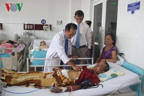 Bệnh nhân Trần Hái được cứu thành công sau khi tim ngừng đập