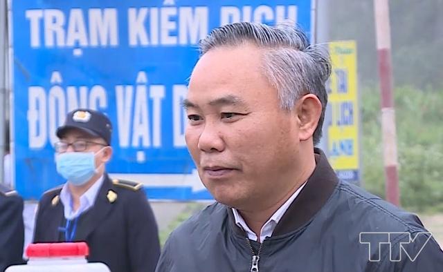 &Ocirc;ng Ph&ugrave;ng Đức TiếnThứ trưởng Bộ N&ocirc;ng nghiệp v&agrave; Ph&aacute;t triển n&ocirc;ng th&ocirc;n: Để ngăn chặn được dịch tả lợn Ch&acirc;u Phi v&agrave;o c&aacute;c tỉnh ph&iacute;a Nam, Bộ N&ocirc;ng nghiệp v&agrave; Ph&aacute;t triển n&ocirc;ng th&ocirc;n chỉ đạo Chi cục th&uacute; y v&ugrave;ng 3 phối hợp với ch&iacute;nh quyền c&aacute;c địa phương tập trung siết chặt c&aacute;c chốt, kiểm so&aacute;t to&agrave;n diện. Nếu ch&uacute;ng ta kh&ocirc;ng kiểm so&aacute;t được, dịch v&agrave;o ph&iacute;a Nam sẽ g&acirc;y ra những hậu quả kh&ocirc;n lường.