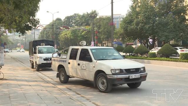 Thành phố Thanh Hóa tổ chức truyền thông lưu động. 