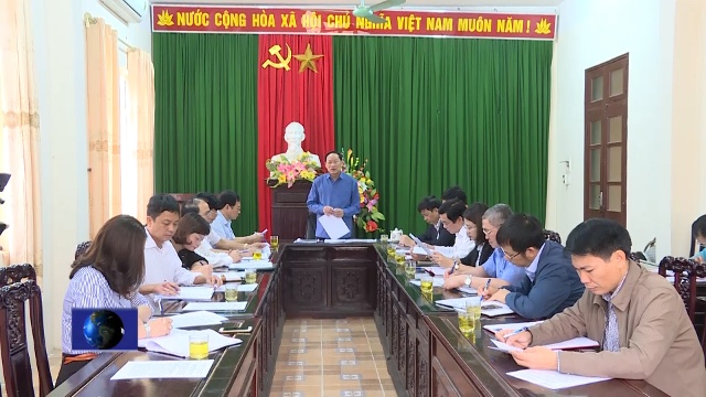 Đồng chí Trần Quang Đảng, Trưởng Ban Pháp chế Hội đồng nhân dân tỉnh phát biểu chỉ đạo.