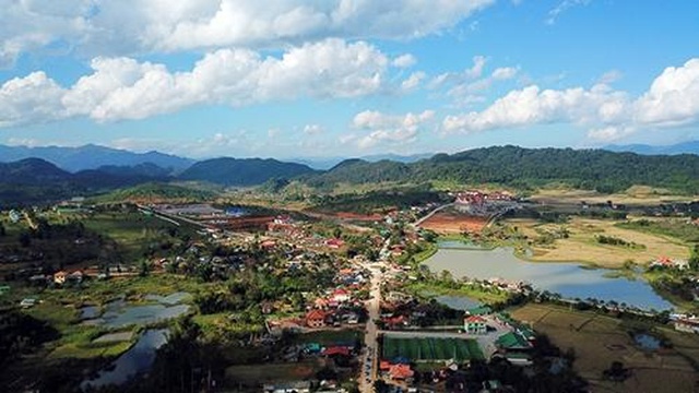 Một góc huyện Viêng Xay.