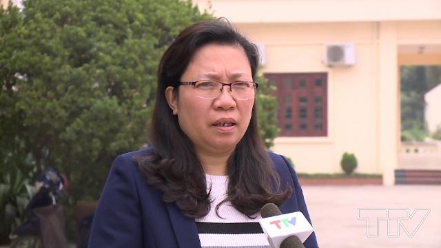 Bác sỹ Lê Thị Thủy - Trưởng phòng Y tế huyện Triệu Sơn: Để kiên quyết dẹp bỏ các phòng khám răng không phép, từ ngày 20/3 này, chúng tôi sẽ tiếp tục thành lập đoàn kiểm tra, phát hiện các phòng không phép sẽ lập biên bản, tịch thu thiết bị.