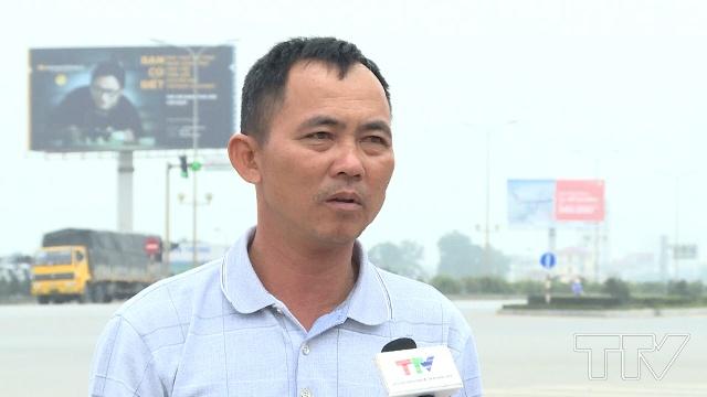 Ông Nguyễn Văn Huy, Phường Quảng Thành, TP Thanh Hóa: Ở đây tai nạn nhiều lắm,  xe đi rất nhanh, ngã tư lại rộng nên phương tiện thường mất phương hướng dẫn đến va chạm.