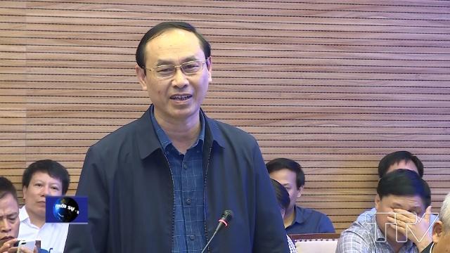 Thứ trưởng Bộ Giao thông Vận tải Lê Đình Thọ phát biểu tại Hội nghị.
