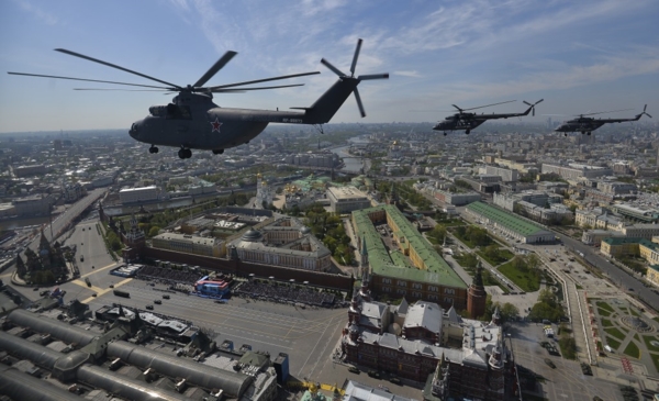 Máy bay trực thăng Mi-26 do Nga sản xuất sẽ được dùng để tham khảo kỹ thuật trong việc phát triển mẫu trực thăng mới. Ảnh: Reuters