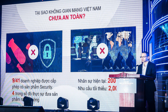 Công ty An ninh mạng Viettel đặt mục tiêu trở thành số 1 Việt Nam trong lĩnh vực an toàn, an ninh thông tin - Ảnh: T.H