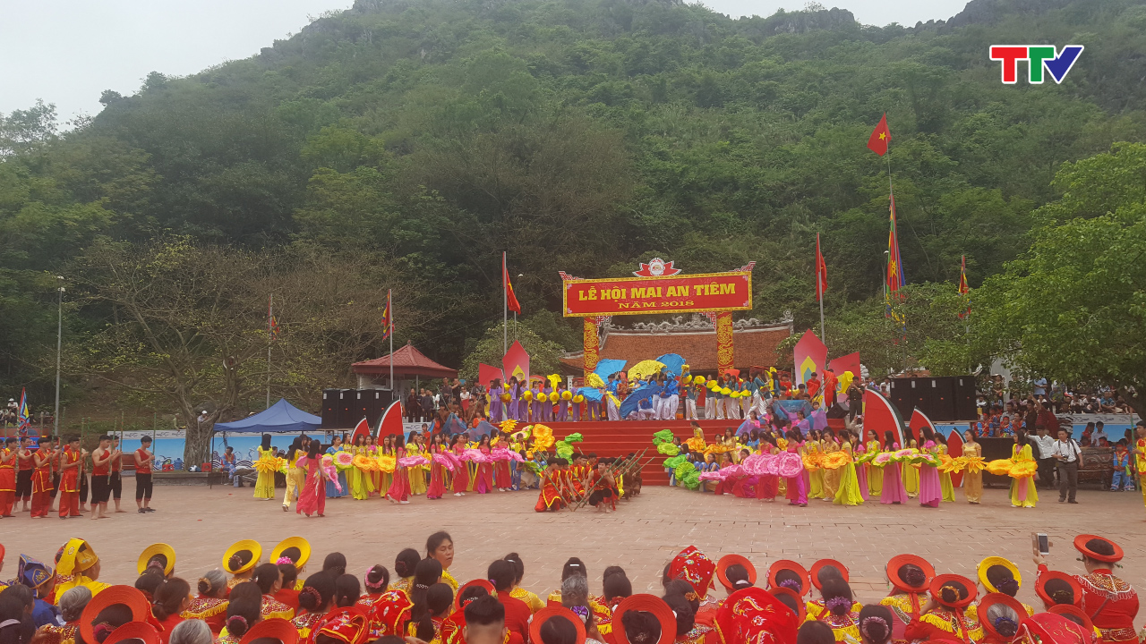 Lễ hội Mai An Tiêm ngày càng huyện Nga Sơn đầu tư, tổ chức.
