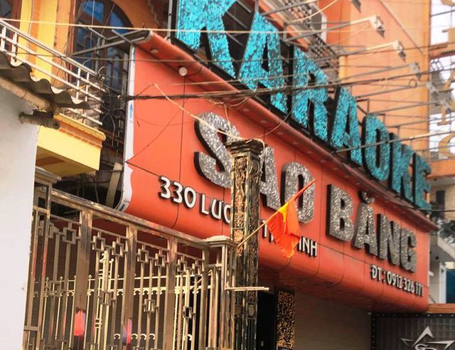 Qu&aacute;n karaoke Sao Băng - nơi xảy ra sự việc