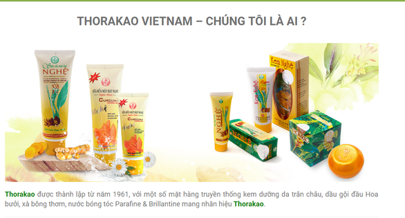 Mỹ phẩm Thorakao đã bị Thanh tra Sở Y phạt 70 triệu đồng, bị buộc tiêu hủy mỹ phẩm không bảo đảm chất lượng - Ảnh chụp màn hình
