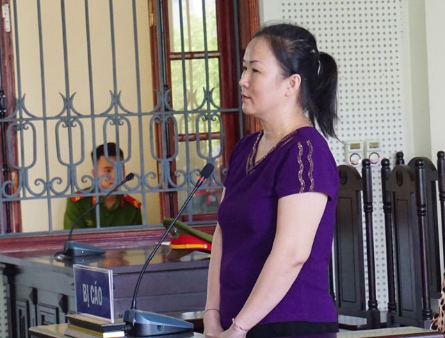 Bị cáo Lô Thị Thường.