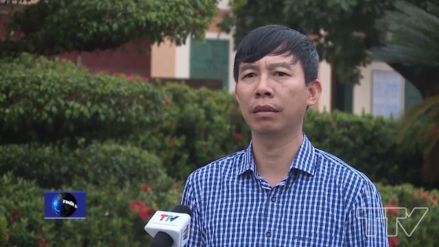 Ông Vũ Đức Vĩnh - Trưởng phòng Nội vụ huyện Thạch Thành: Huyện sẽ phấn đấu lấy ý kiến cử tri trước ngày 19/5/2019, UBND huyện đã chỉ đạo các phòng chức năng tham mưu, lập đề án chi tiết trình các cấp trong thời gian tới